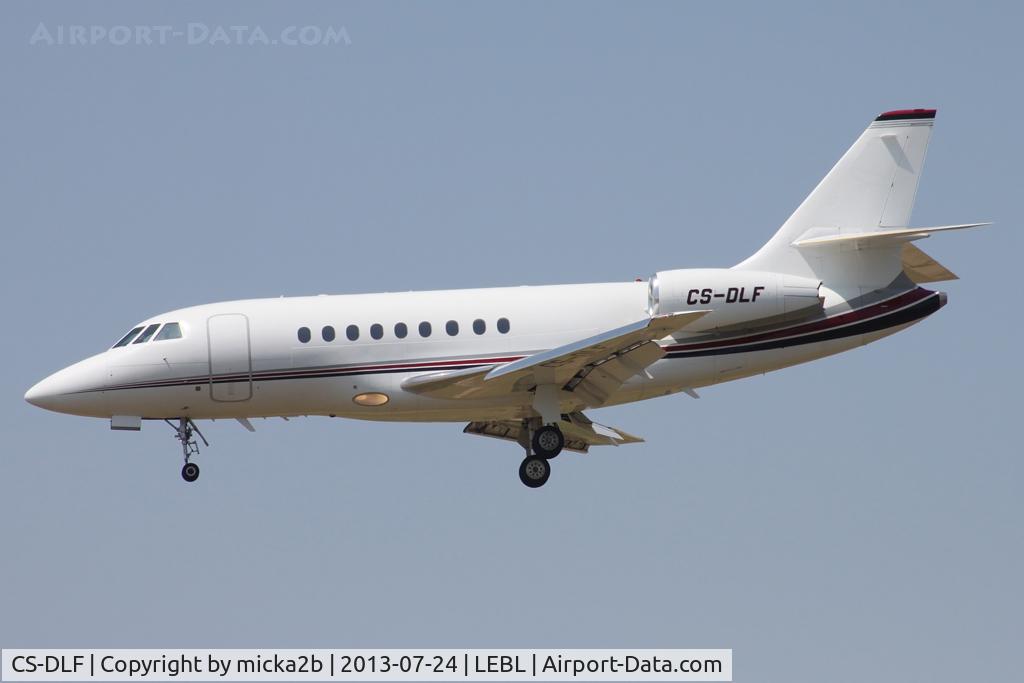 CS-DLF, 2007 Dassault Falcon 2000EX C/N 134, Landing