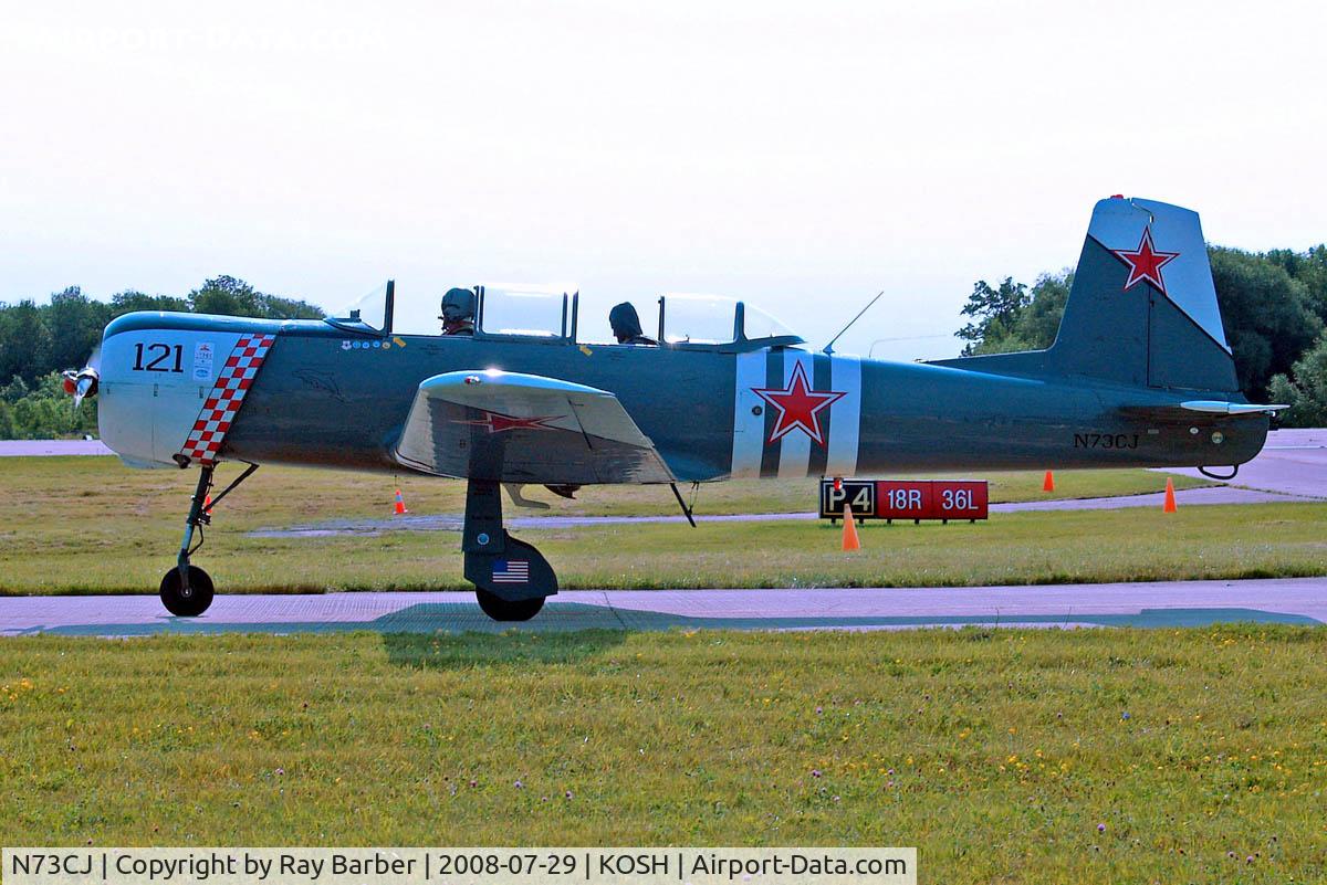N73CJ, 1973 Nanchang CJ-6A C/N 2951231, Nanchang CJ-6A [2951231] Oshkosh-Wittman Regional~N 29/07/2008