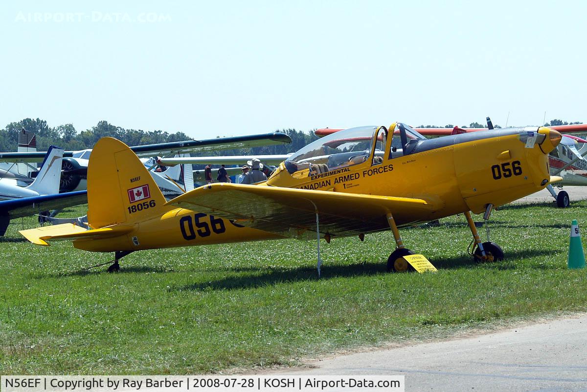 N56EF, De Havilland Canada DHC-1B-2-S5 Chipmunk Mk2 C/N 194-232, De Havilland Canada DHC-1B-2-S5 Chipmunk [194/232] Oshkosh-Wittman Regional Airport~N 28/07/2008