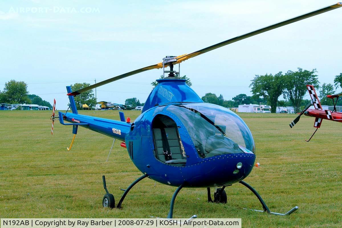 N192AB, 2007 Rotorway Exec 162F C/N 14AB, Rotorway Exec 162F [14AB] Oshkosh-Wittman Regional~N 29/07/2008