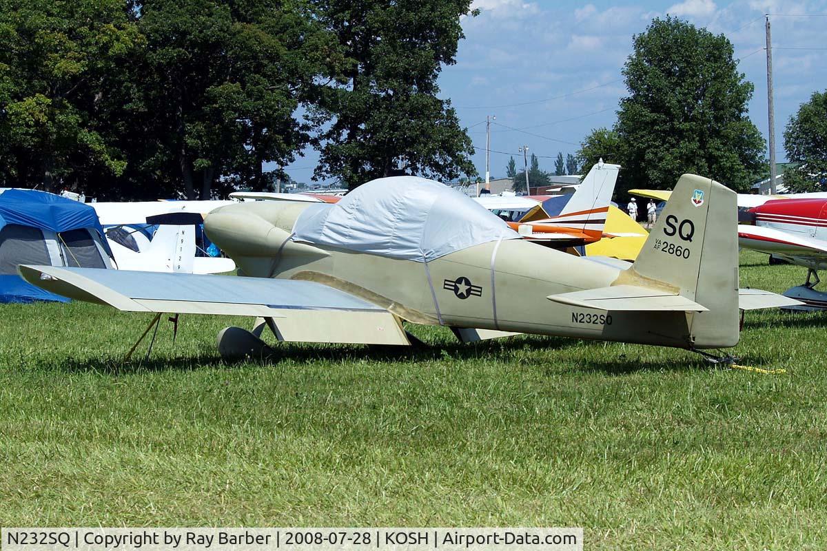 N232SQ, 1997 Vans RV-4 C/N 2860, Van's RV-4 [2860] Oshkosh-Wittman Regional~N 28/07/2008