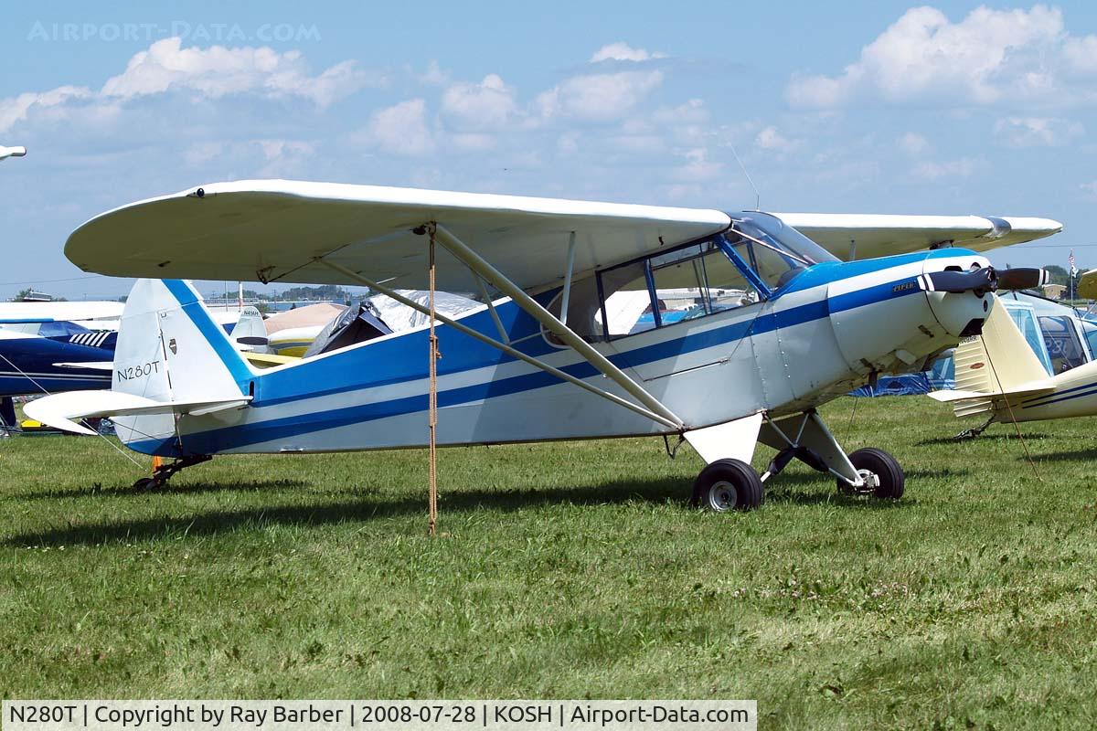 N280T, 1953 Piper PA-18 C/N 18-2394, Piper PA-18-105 Super Cub [18-2394] Oshkosh-Wittman Regional~N 28/07/2008