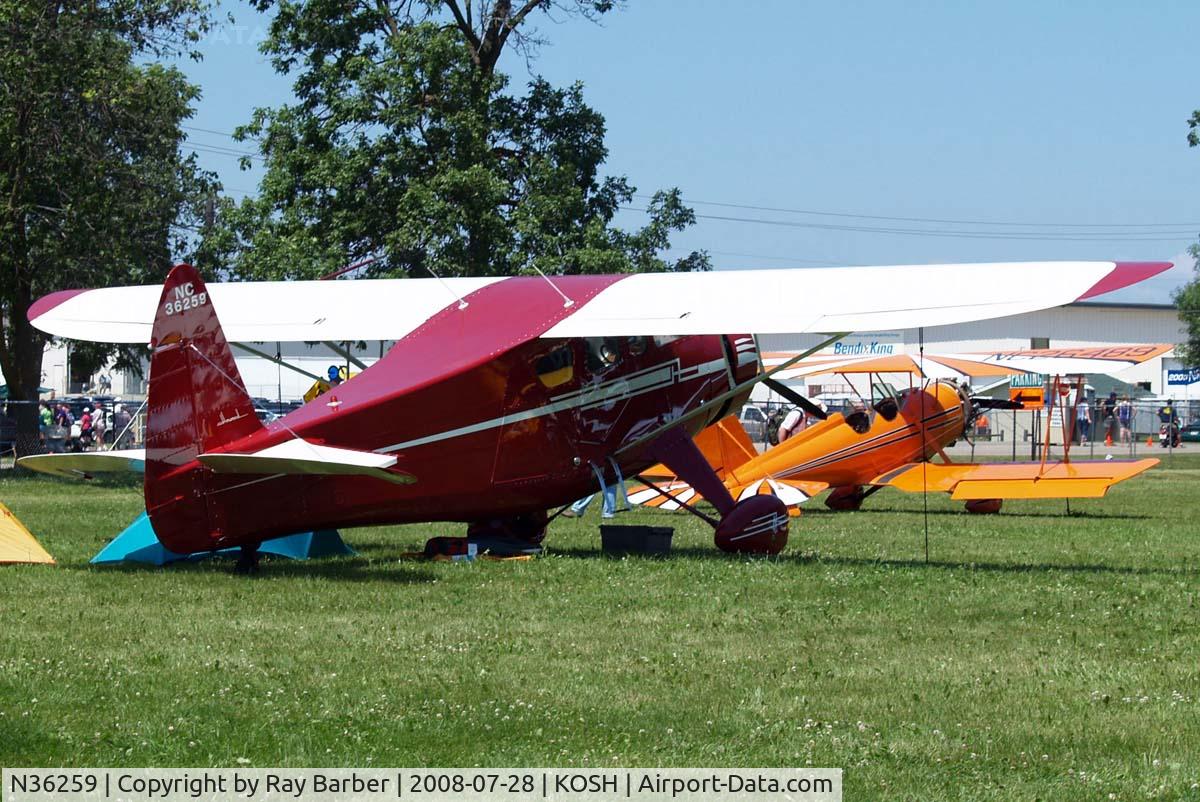 N36259, 1944 Howard Aircraft DGA-15P C/N 1770, Howard GH-2 Nightingale [1770] Oshkosh-Wittman Regional~N 28/07/2008