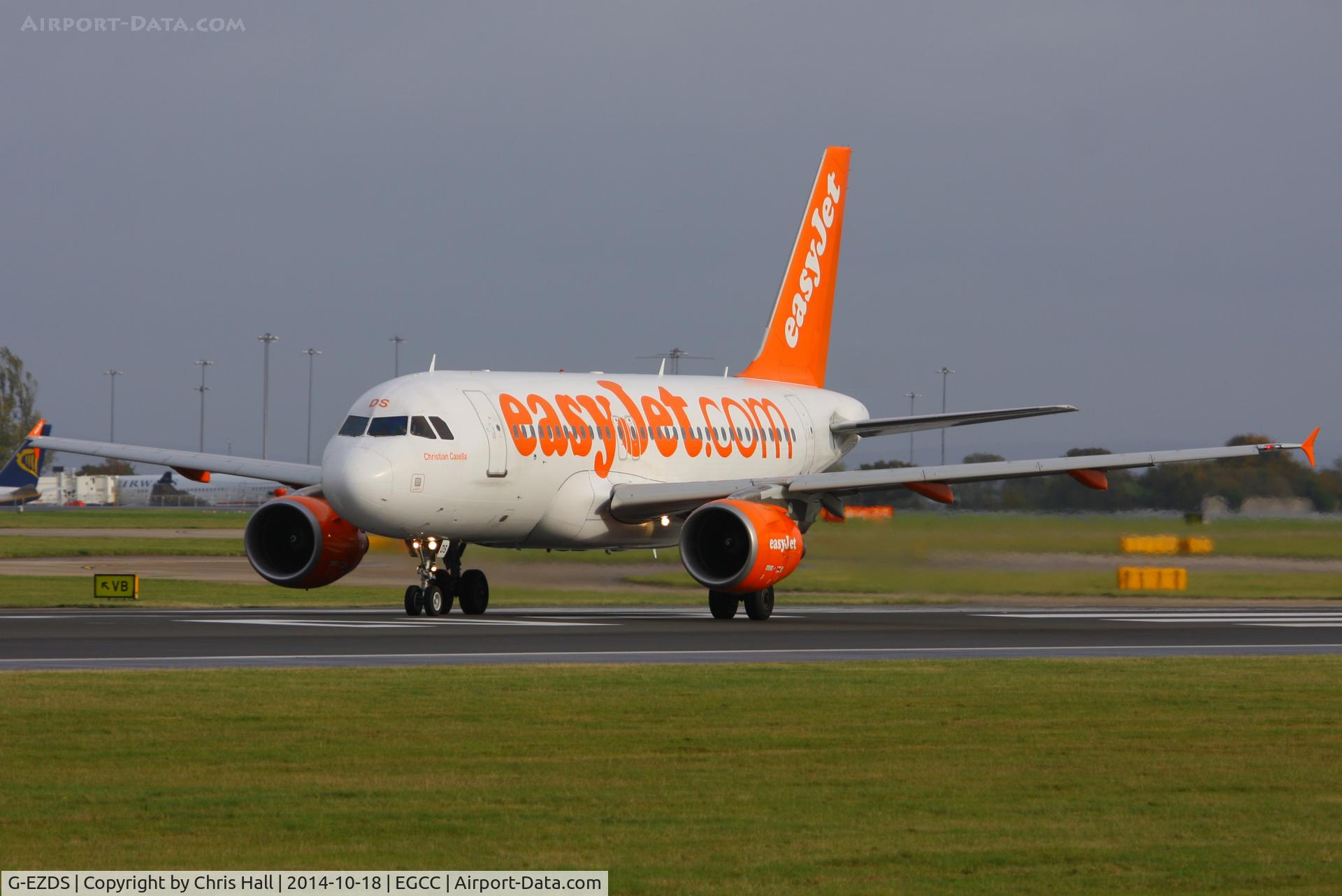 G-EZDS, 2008 Airbus A319-111 C/N 3702, easyJet
