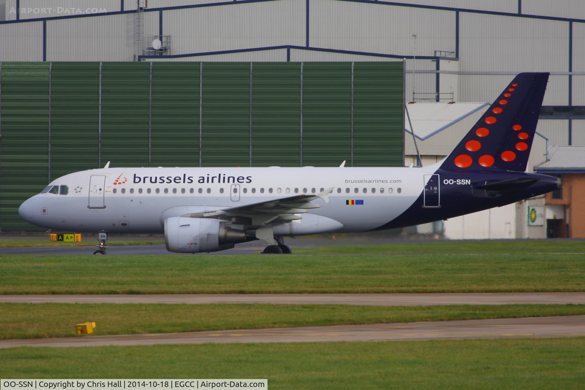 OO-SSN, 2003 Airbus A319-112 C/N 1963, Brussels Airlines