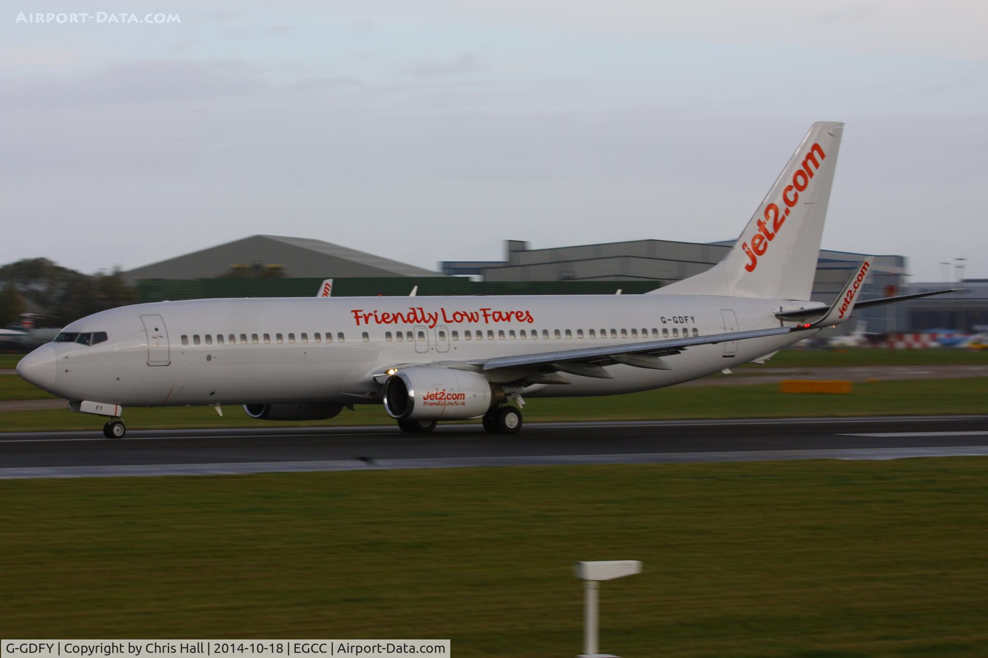 G-GDFY, 2001 Boeing 737-86Q C/N 30278, Jet2