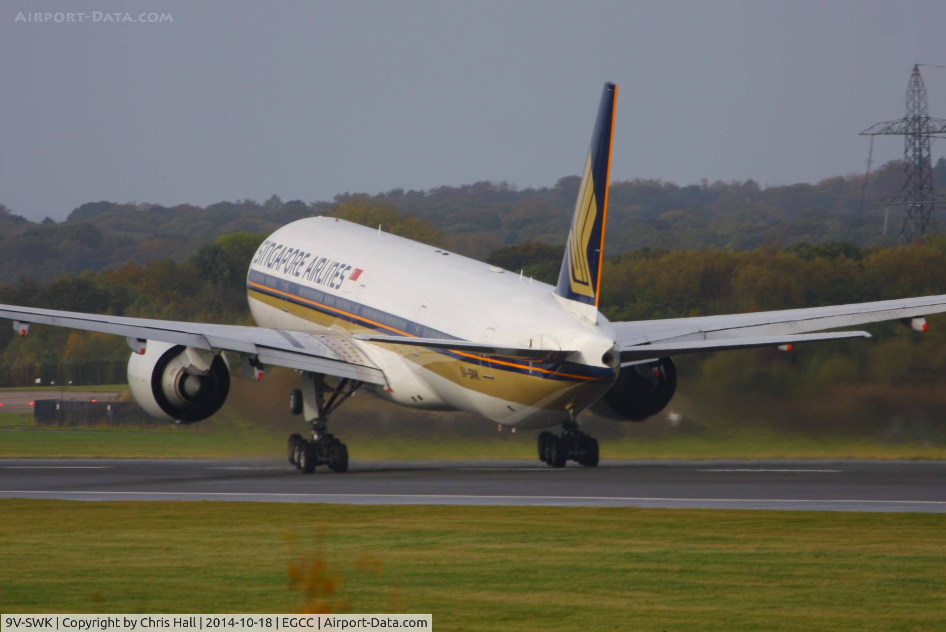 9V-SWK, 2007 Boeing 777-312/ER C/N 34576, Singapore Airlines