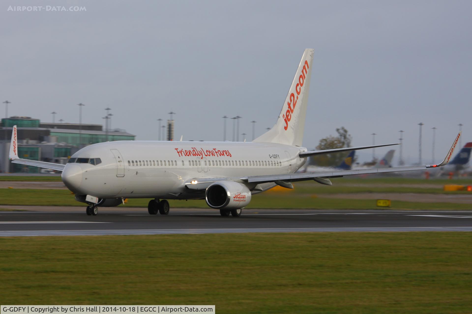 G-GDFY, 2001 Boeing 737-86Q C/N 30278, Jet2