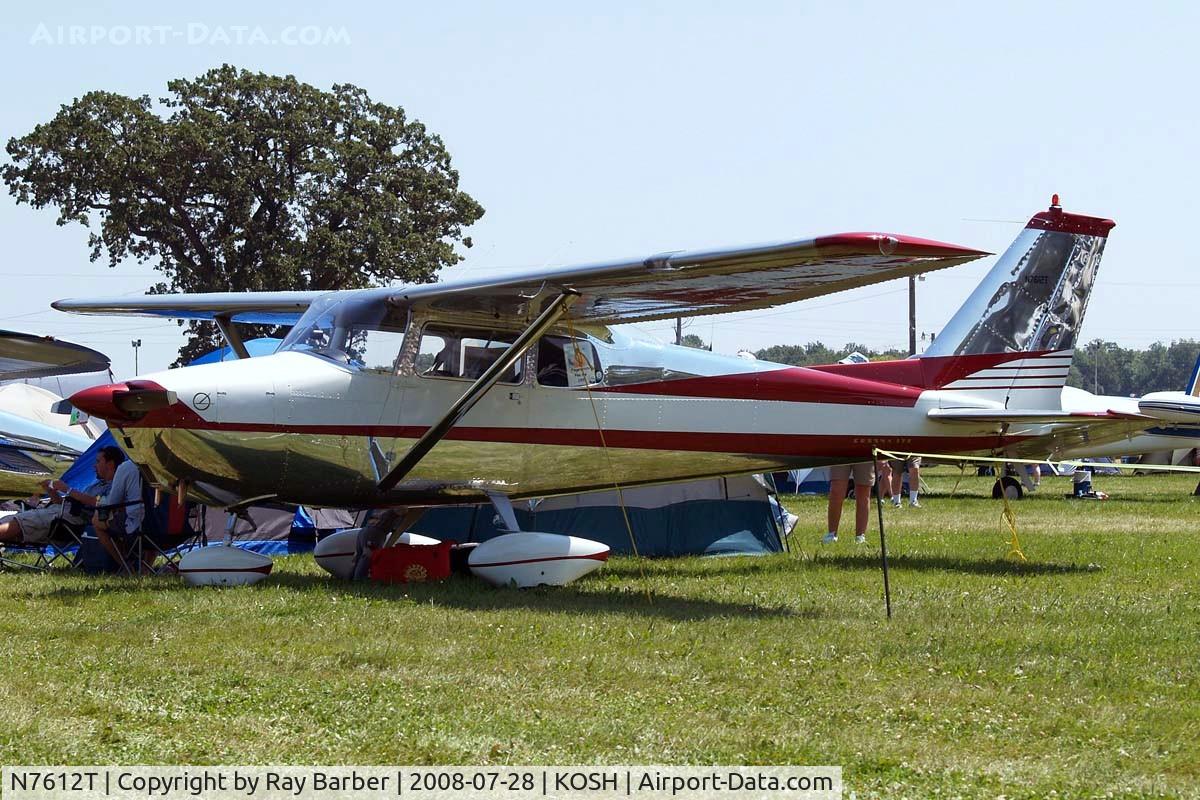 N7612T, 1960 Cessna 172A C/N 47212, Cessna 172A [47212] Oshkosh-Wittman Regional~N 28/07/2008