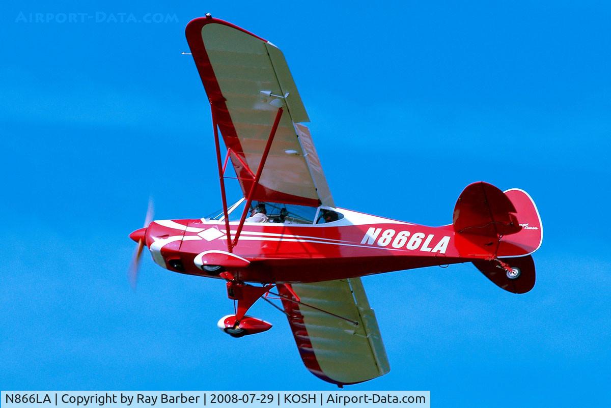 N866LA, 2006 Zlin Savage Classic C/N 0082, Zlin Aviation Savage Custom [0082] Oshkosh-Wittman Regional~N 29/07/2008