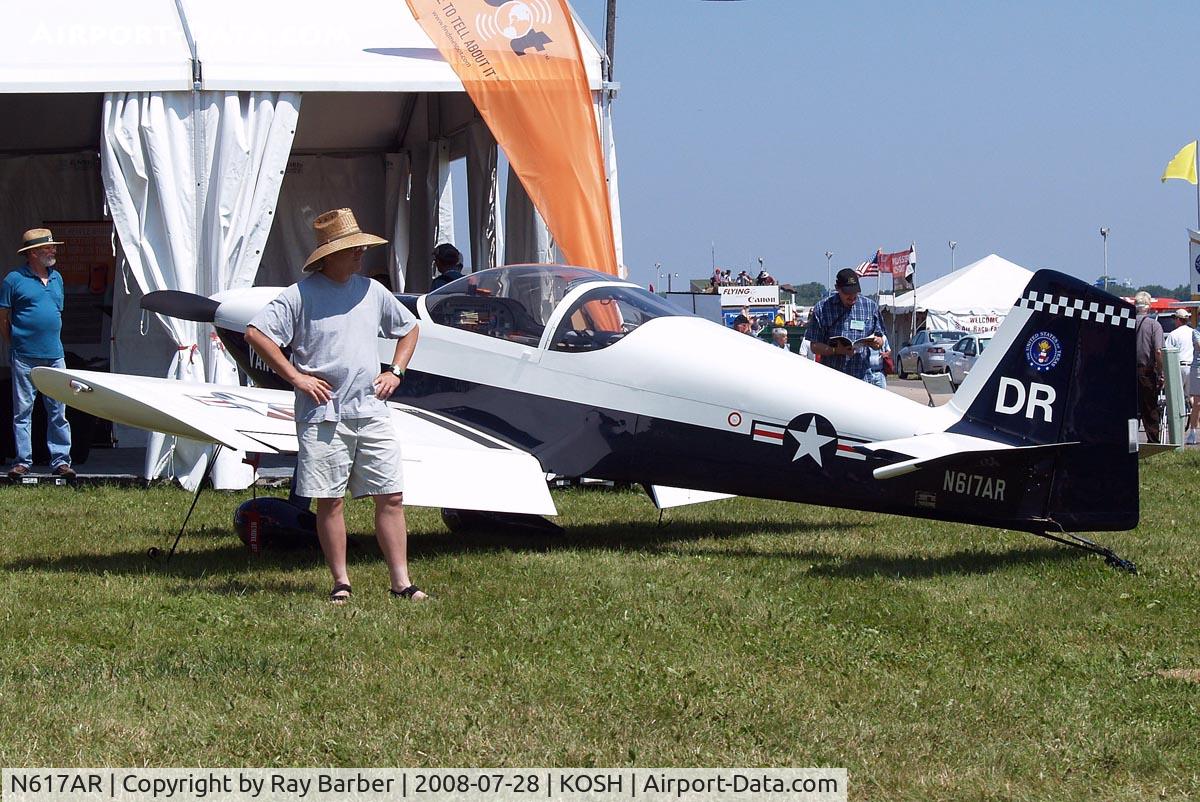 N617AR, 2002 Vans RV-6 C/N 24968, Van's RV-6 [24968] Oshkosh-Wittman Regional~N 28/07/2008