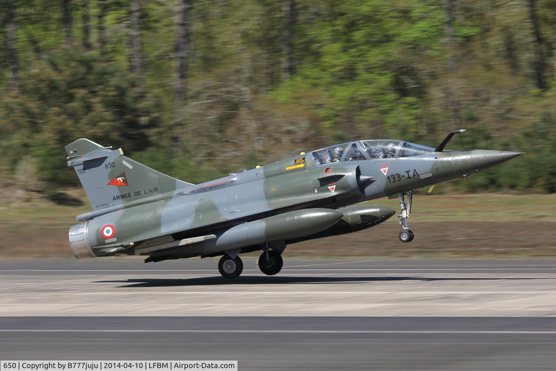 650, Dassault Mirage 2000D C/N 467, during Recce-Meet 2014
