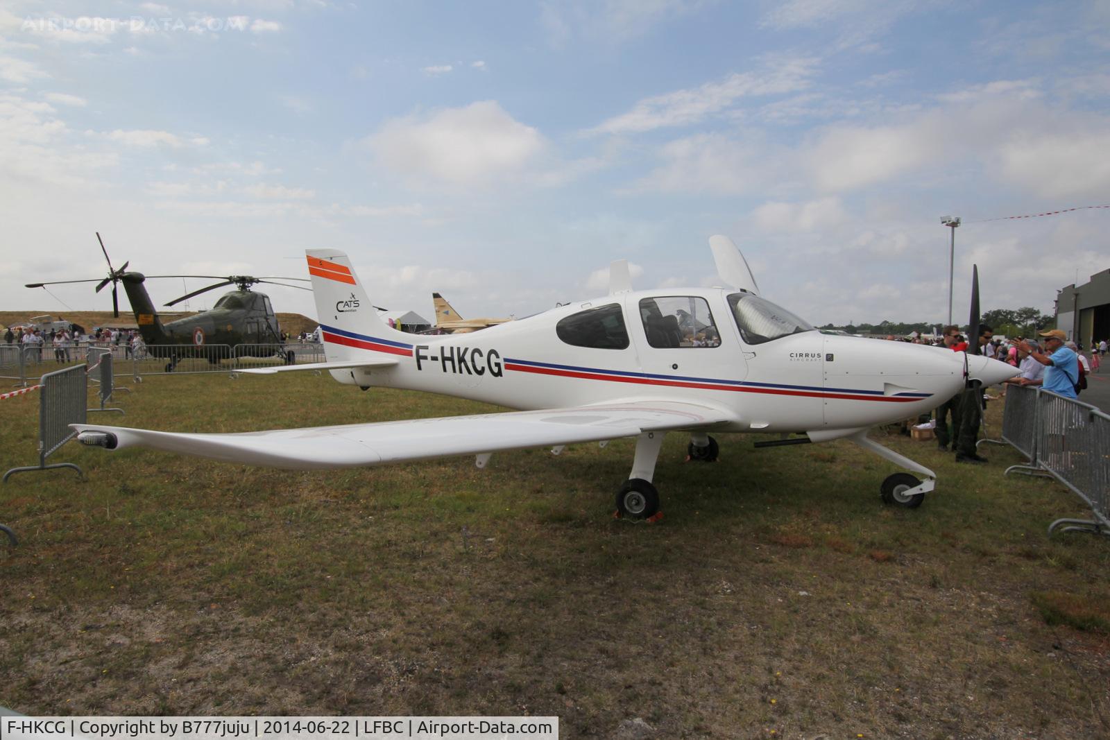 F-HKCG, 2012 Cirrus SR20 C/N 2188, at Cazaux