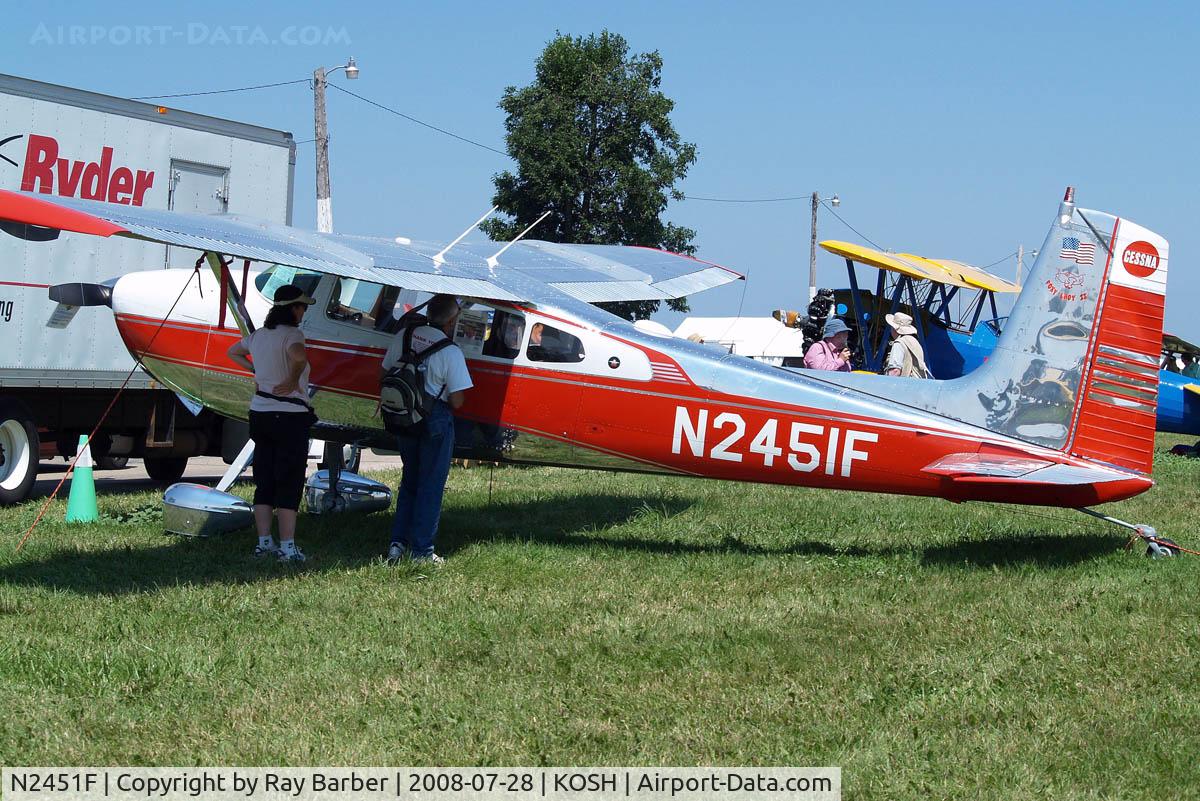 N2451F, 1965 Cessna 180H Skywagon C/N 18051652, Cessna 180H Skywagon 180 [180-51652] Oshkosh-Wittman Regional~N 29/07/2008
