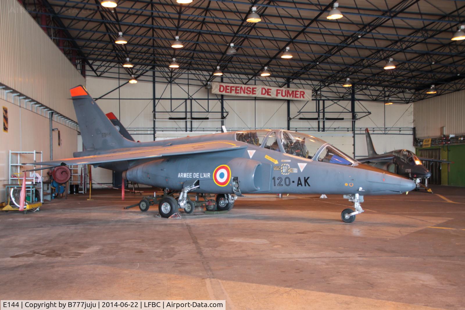 E144, Dassault-Dornier Alpha Jet E C/N E144, 120-AK at Cazaux