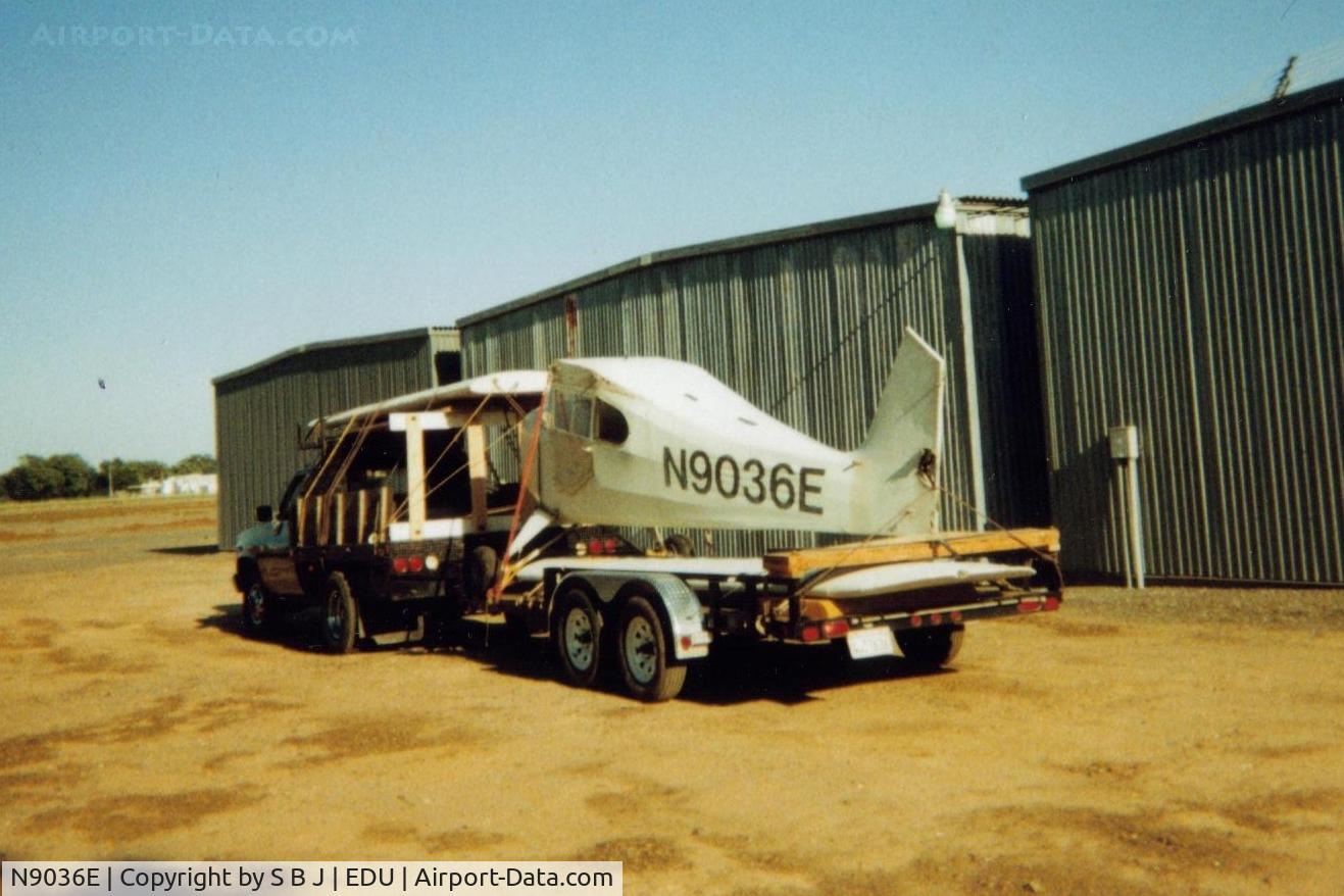 N9036E, 1946 Aeronca 11AC Chief C/N 11AC-667, 36E loaded up and ready to travel.