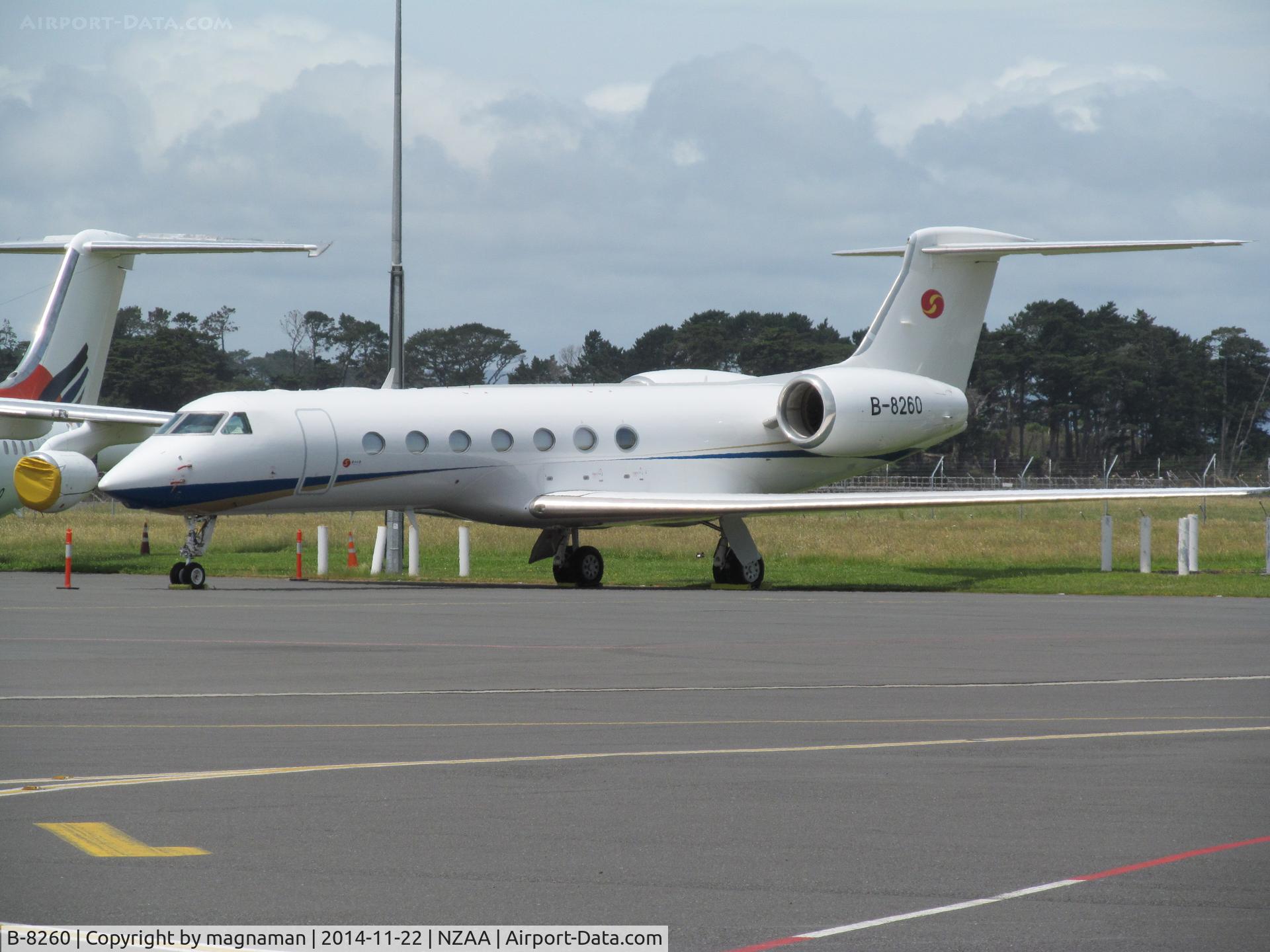 B-8260, 2012 Gulfstream Aerospace GV-SP (G550) C/N 5373, moved across to convair apron