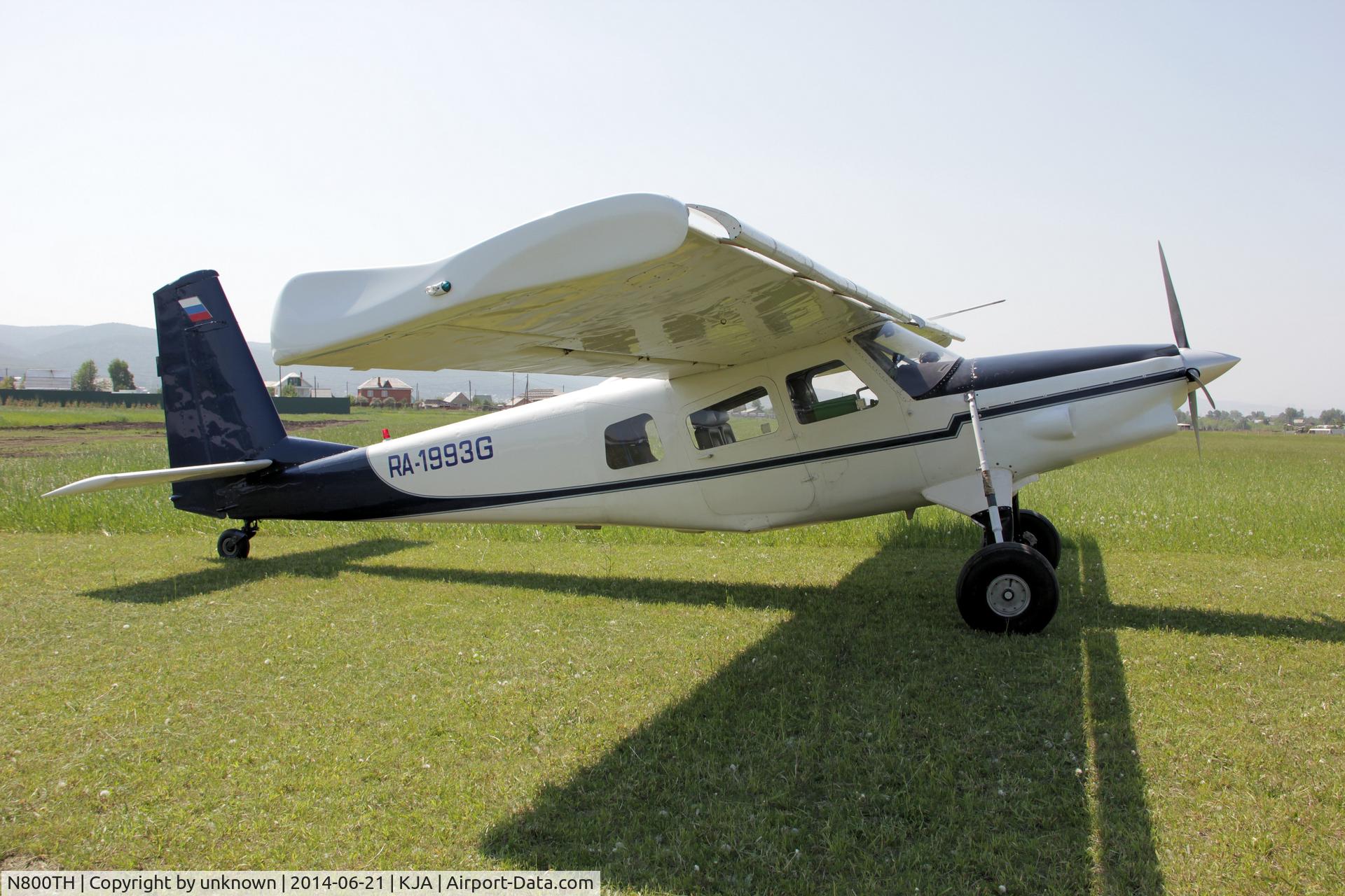 N800TH, 1984 Helio H-800 Courier C/N H-17, sold to Marina Bukhanova reg canceled Aircraft was exported to Finland where it was reassembled after sea shipment, then flown to Russia reg RA-1993G Krasnoyarsk, Russia Accident on landing ground loop gear broke @ Krasnoyarsk 07/13 repaired with gear leg