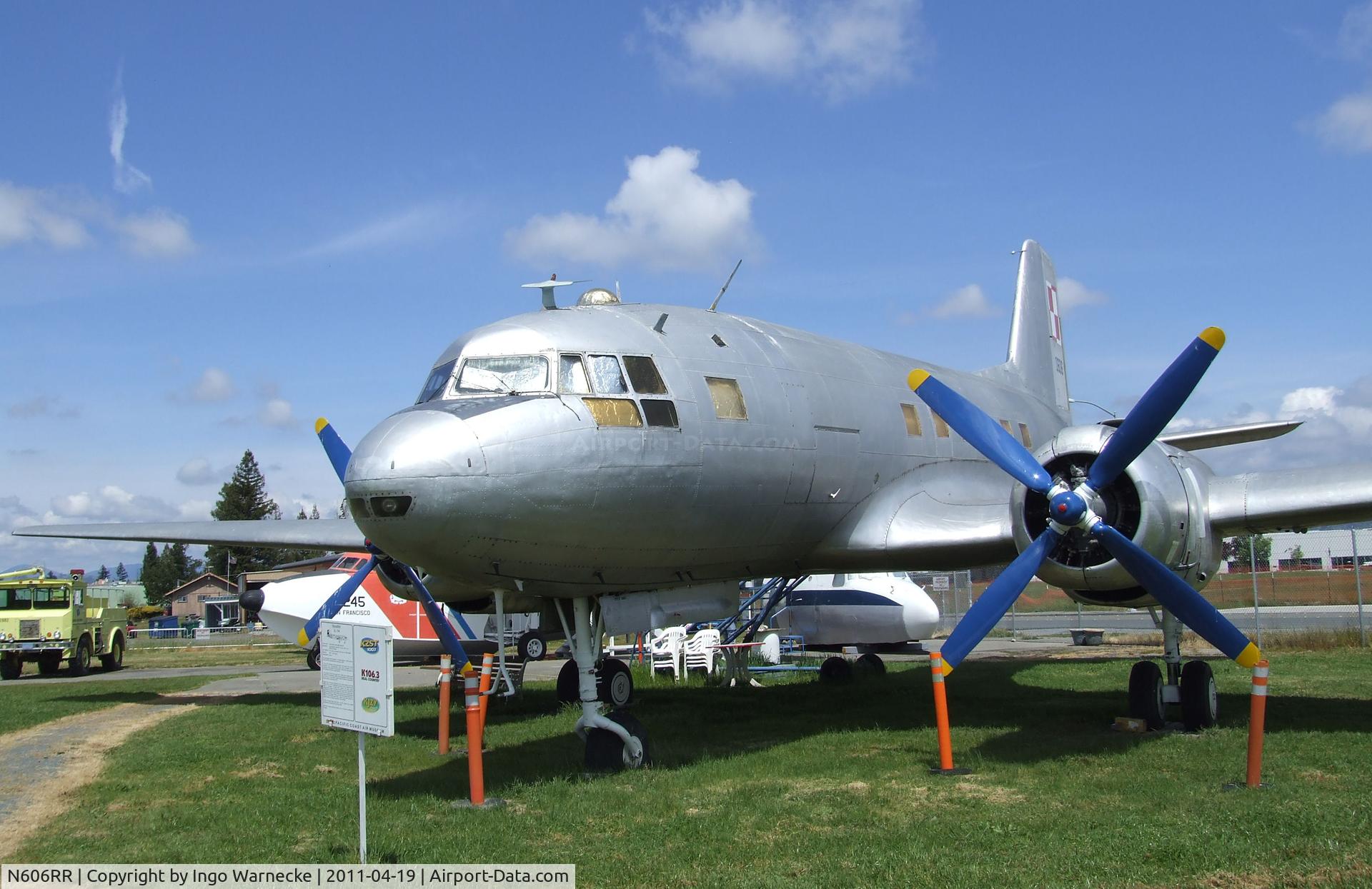 N606RR, Ilyushin Il-14 C/N 14800606, Ilyushin Il-14 CRATE at the Pacific Coast Air Museum, Santa Rosa CA