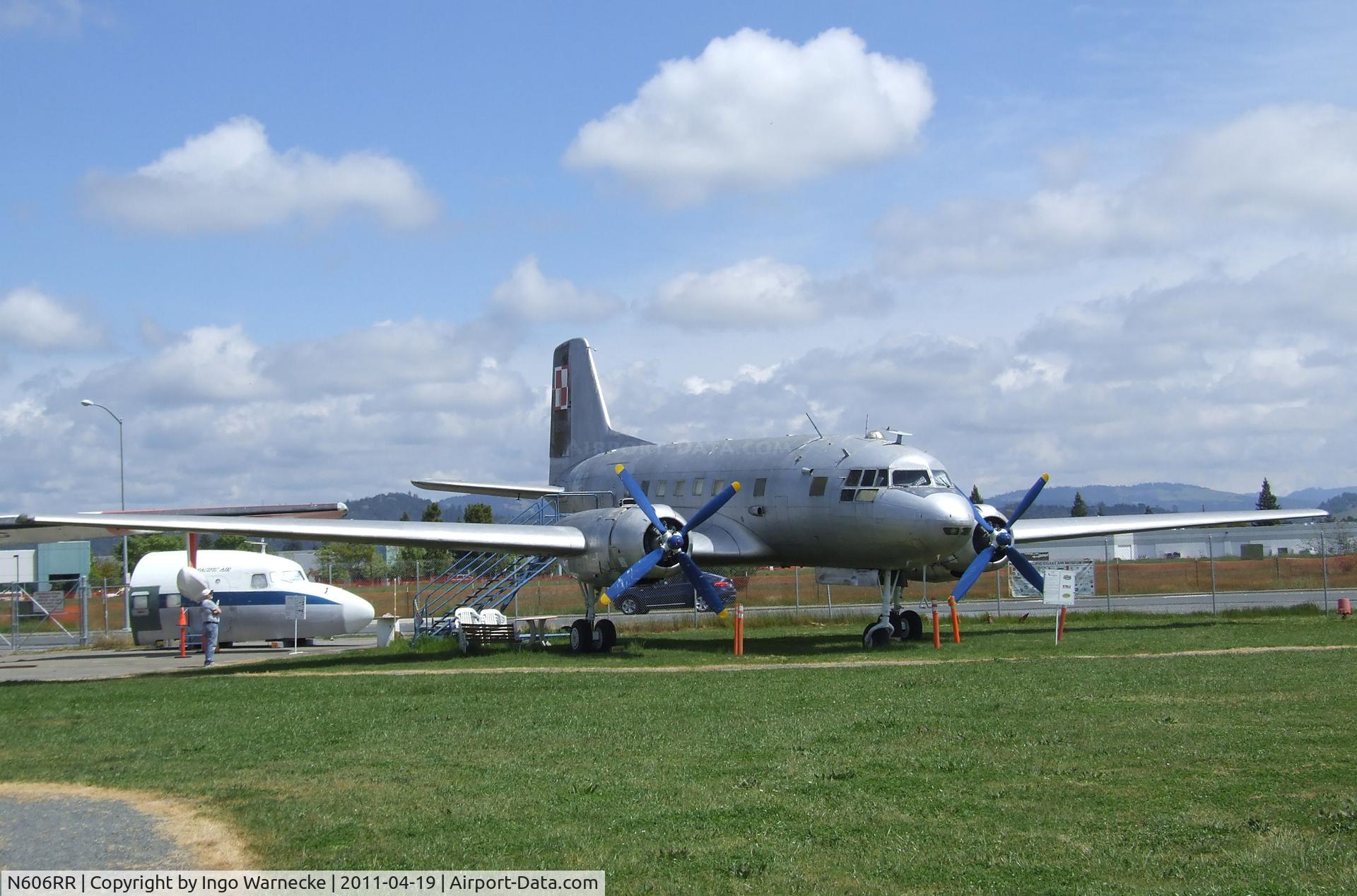 N606RR, Ilyushin Il-14 C/N 14800606, Ilyushin Il-14 CRATE at the Pacific Coast Air Museum, Santa Rosa CA
