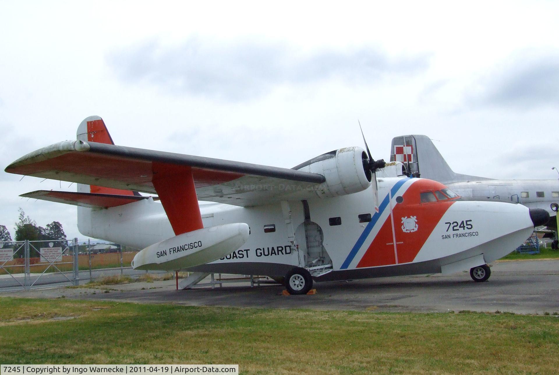 7245, 1951 Grumman UF-1G (HU-16B) Albatross C/N G-334, Grumman HU-16E Albatross at the Pacific Coast Air Museum, Santa Rosa CA