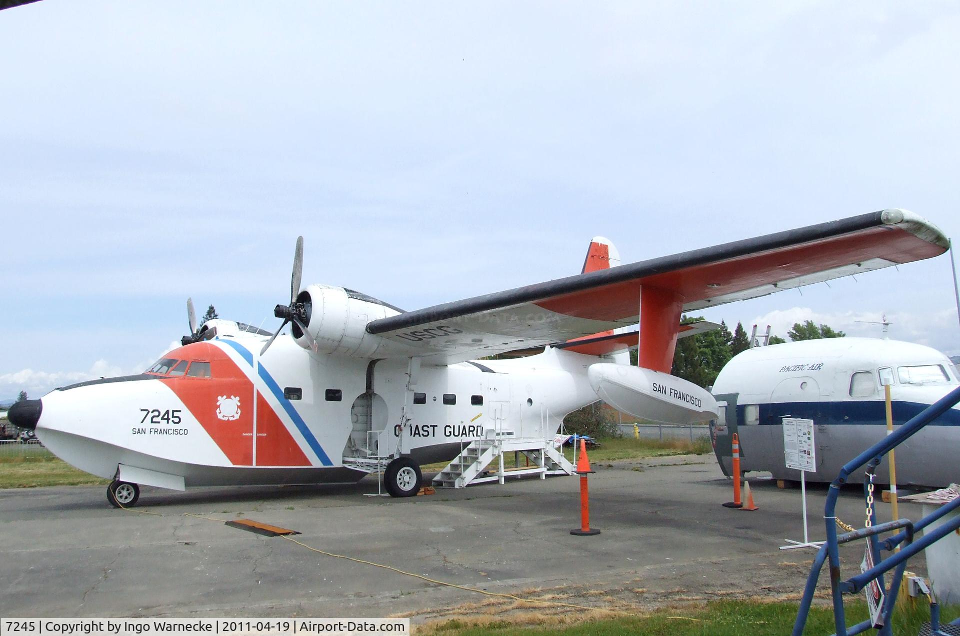 7245, 1951 Grumman UF-1G (HU-16B) Albatross C/N G-334, Grumman HU-16E Albatross at the Pacific Coast Air Museum, Santa Rosa CA