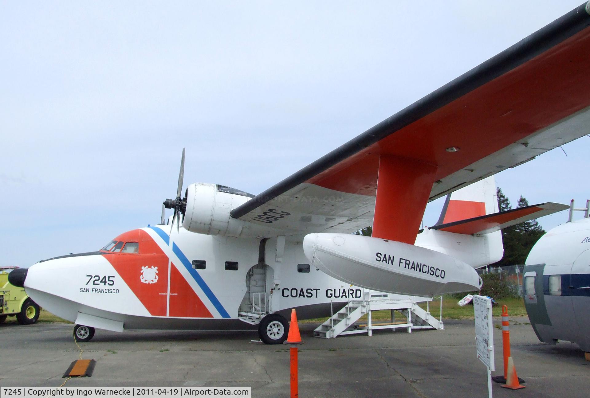 7245, 1951 Grumman UF-1G (HU-16B) Albatross C/N G-334, Grumman HU-16E Albatross at the Pacific Coast Air Museum, Santa Rosa CA