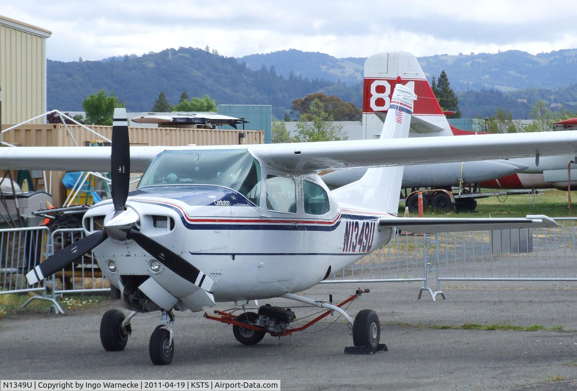 N1349U, 1975 Cessna T210L Turbo Centurion C/N 21060574, Cessna T210L Turbo Centurion at Charles M. Schulz Sonoma County Airport, Santa Rosa CA