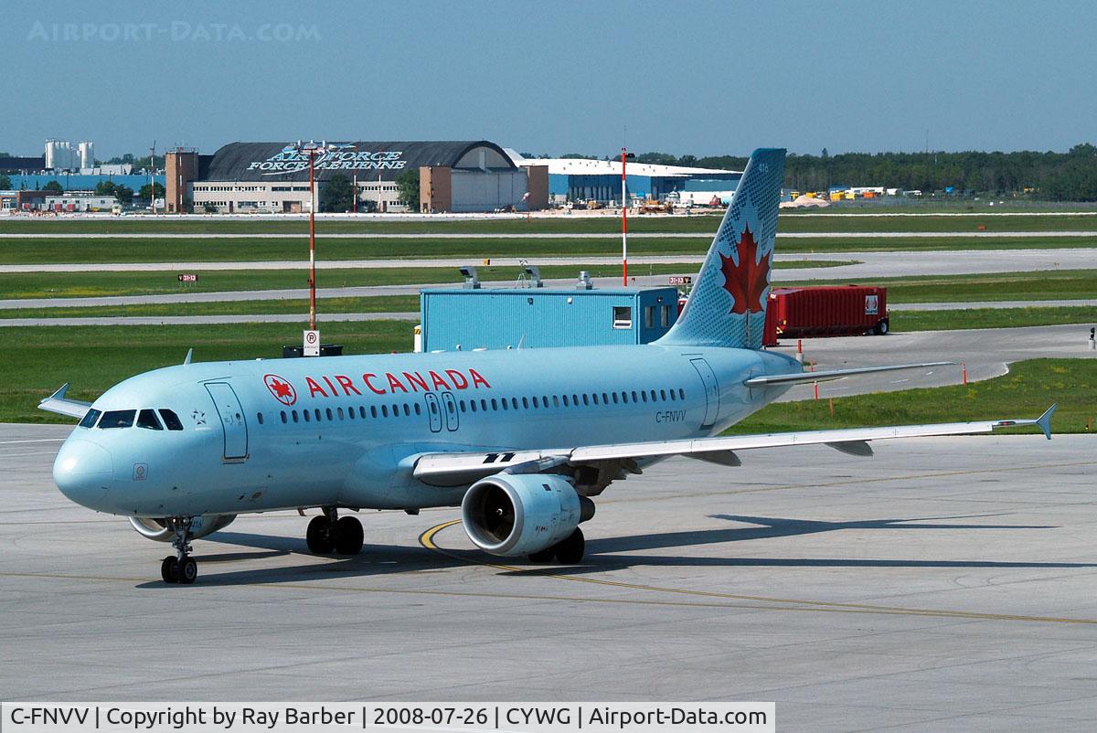 C-FNVV, 1993 Airbus A320-211 C/N 404, Airbus A320-211 [0404] (Air Canada) Winnipeg-International~C 26/07/2008