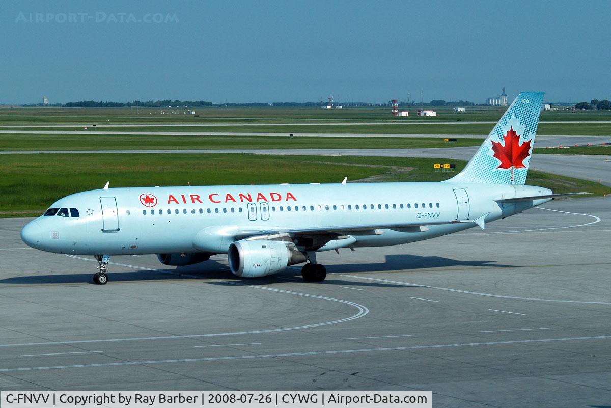 C-FNVV, 1993 Airbus A320-211 C/N 404, Airbus A320-211 [0404] (Air Canada) Winnipeg-International~C 26/07/2008