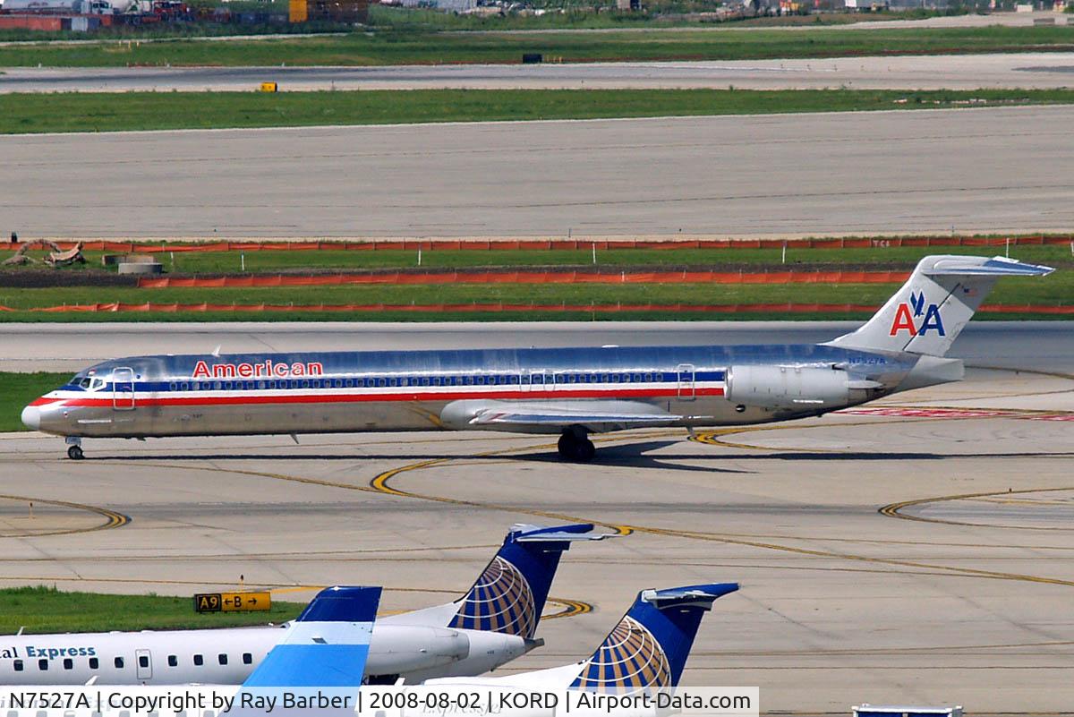 N7527A, 1990 McDonnell Douglas MD-82 (DC-9-82) C/N 49919, McDonnell Douglas DC-9-82 [49919] (American Airlines) Chicago-O Hare International~N 02/08/2008