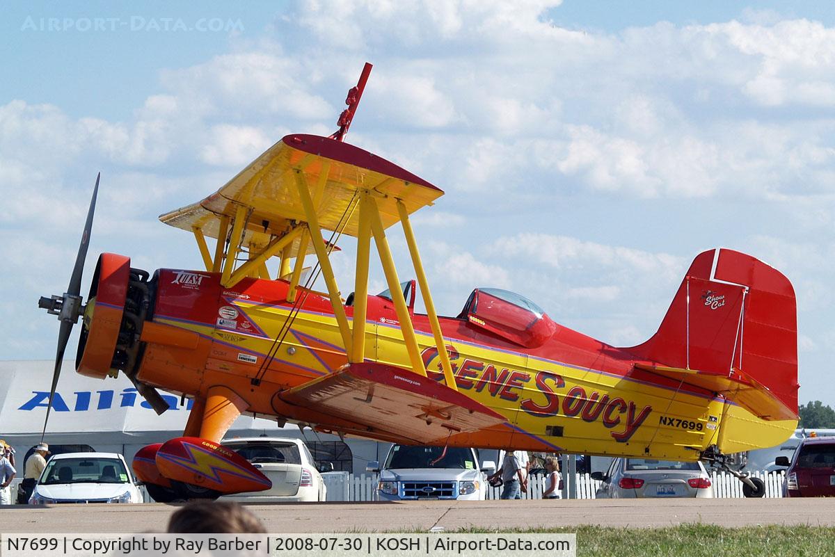 N7699, 1972 Grumman G-164A Show Cat C/N 1004, Schweizer-Grumman G-164A Ag-Cat [1004] Oshkosh-Wittman Regional~N 30/07/2008