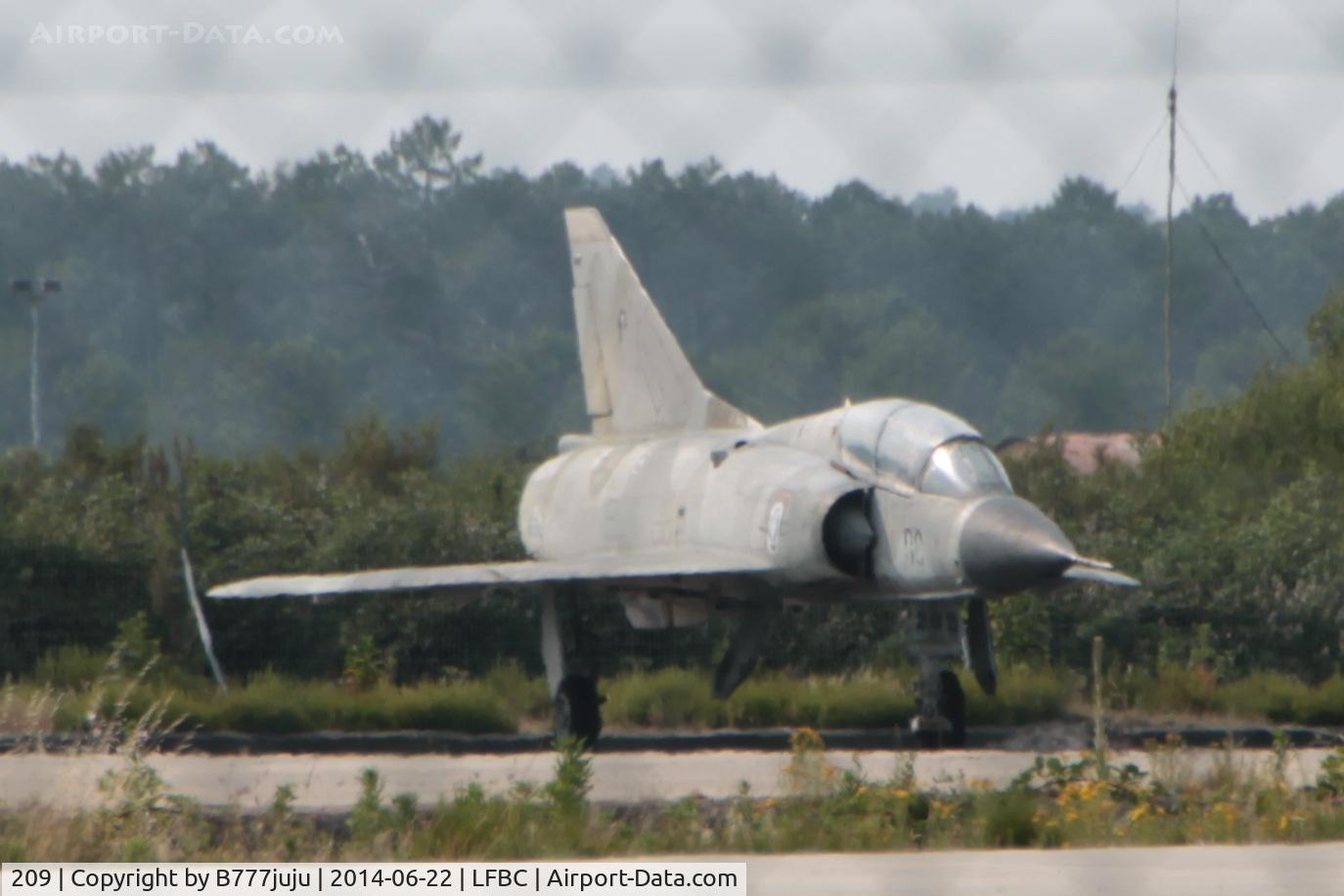 209, Dassault Mirage IIIB C/N 209, instruction airframe