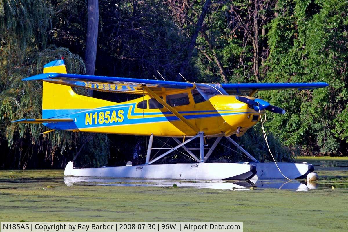 N185AS, 1976 Cessna A185F Skywagon 185 C/N 18502950, Cessna A.185F Skywagon 185 [185-02950] Vette/blust Seaplane Base Oshkosh~N 30/07/2008