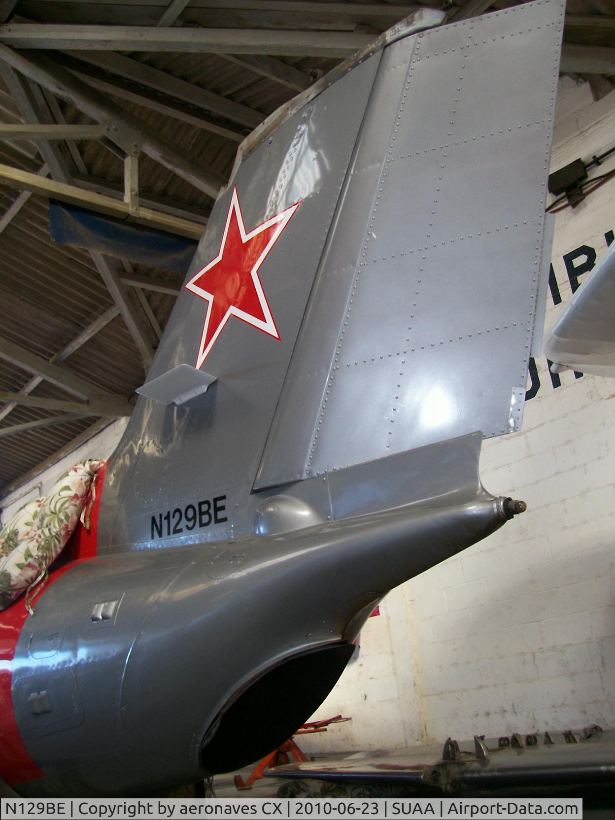 N129BE, 1972 Aero L-29 Delfin C/N 294856, 23 Jun 2010 - Taller Aeronáutico Aerotecno.