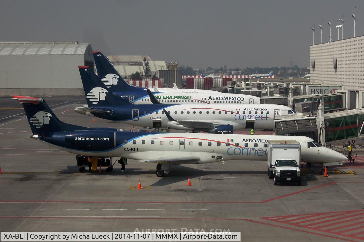 XA-BLI, 2004 Embraer ERJ-145LR (EMB-145LR) C/N 145798, At Mexico City