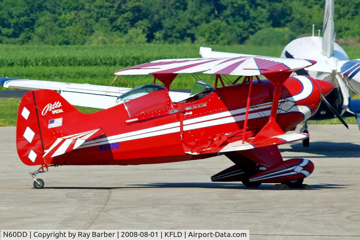 N60DD, Pitts S-1S Special C/N 1, Pitts S-1S Special [1] Fond Du Lac County~N 01/08/2008