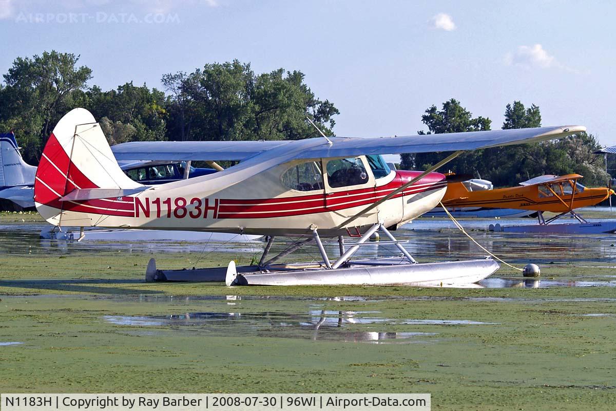 N1183H, 1948 Aeronca 15AC Sedan C/N 15AC-194, Aeronca 15AC Sedan [15AC-194] Vette/blust Seaplane Base Oshkosh~N 30/07/2008