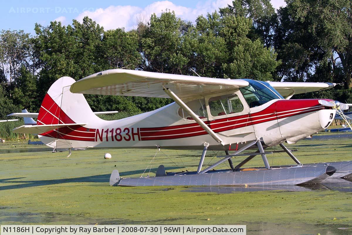N1186H, 1948 Aeronca 15AC Sedan C/N 15AC-198, Aeronca 15AC Sedan [15AC-194] Vette/blust Seaplane Base Oshkosh~N 30/07/2008