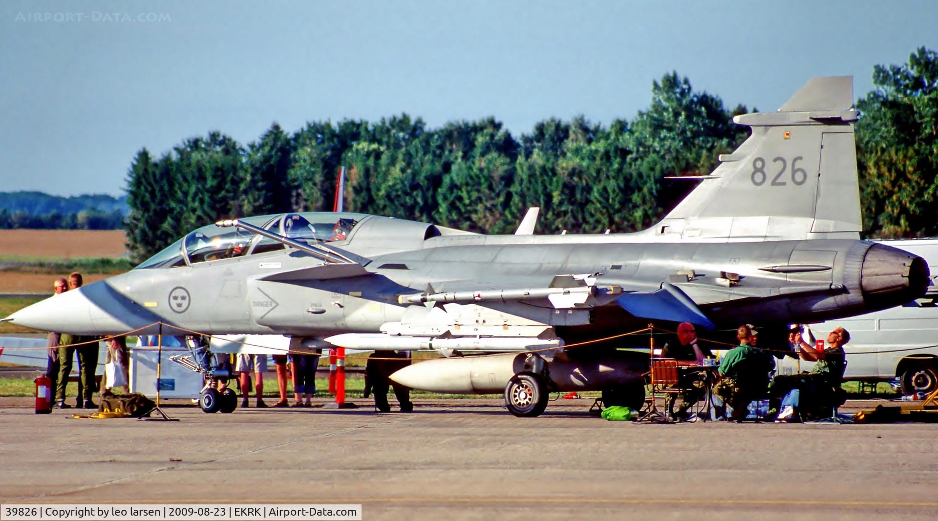 39826, 2005 Saab JAS-39D Gripen C/N 39826, Roskilde Air Show 23.8.09