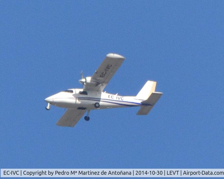EC-IVC, Partenavia P-68B Victor C/N 160, Foronda Vitoria-Gasteiz