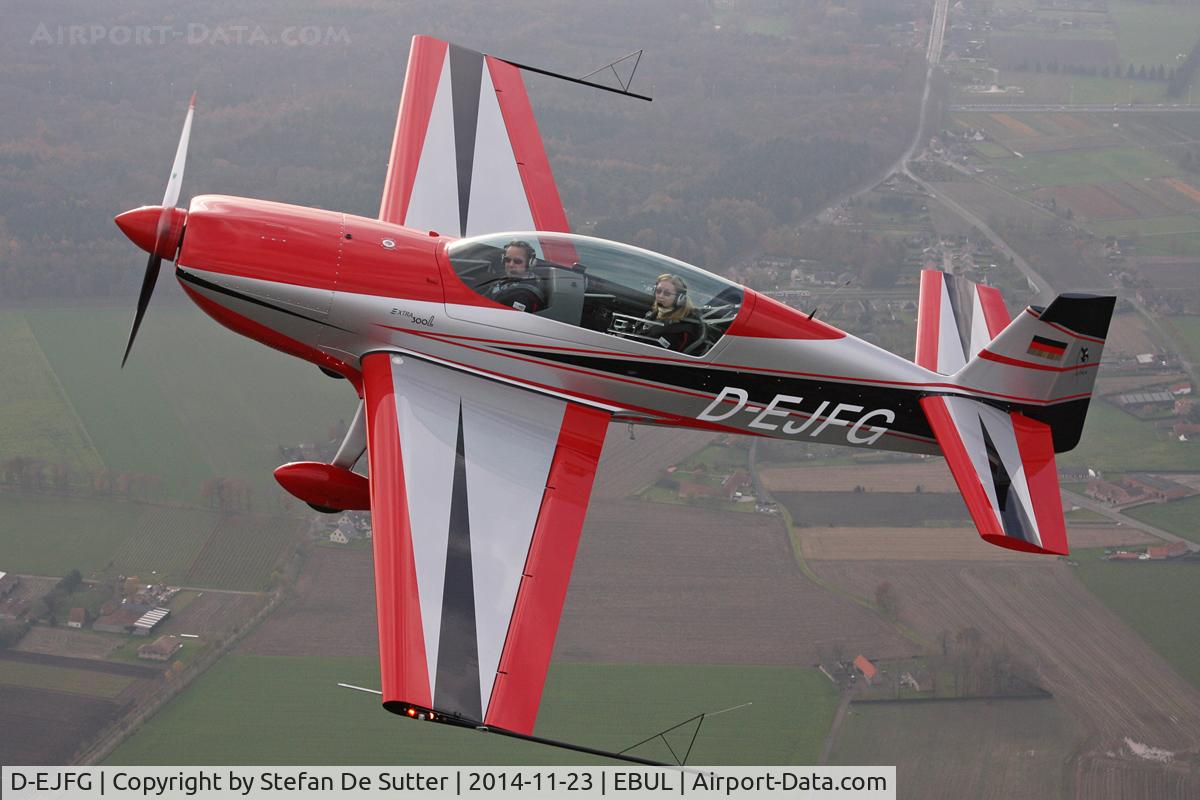D-EJFG, 2006 Extra EA-300L C/N 1238, In close formation with G-NETY.