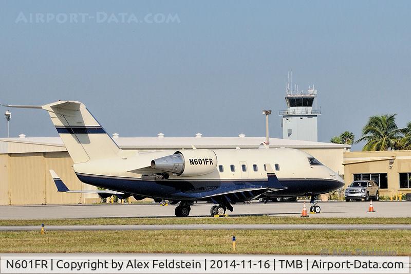 N601FR, 1987 Canadair Challenger 604 (CL-600-2B16) C/N 5003, Tamiami