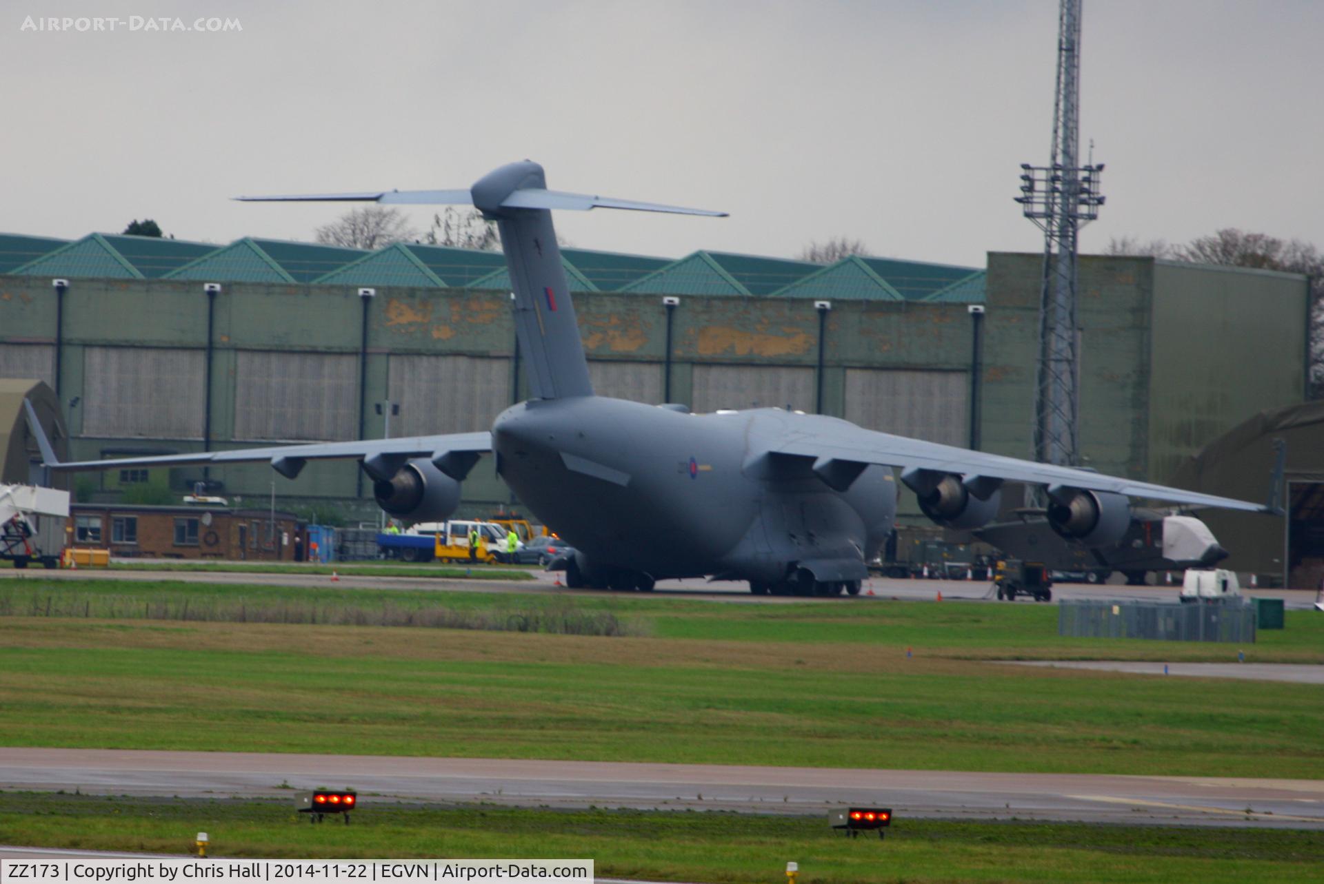 ZZ173, 2001 Boeing C-17A Globemaster III C/N F-080, RAF 99 Squadron