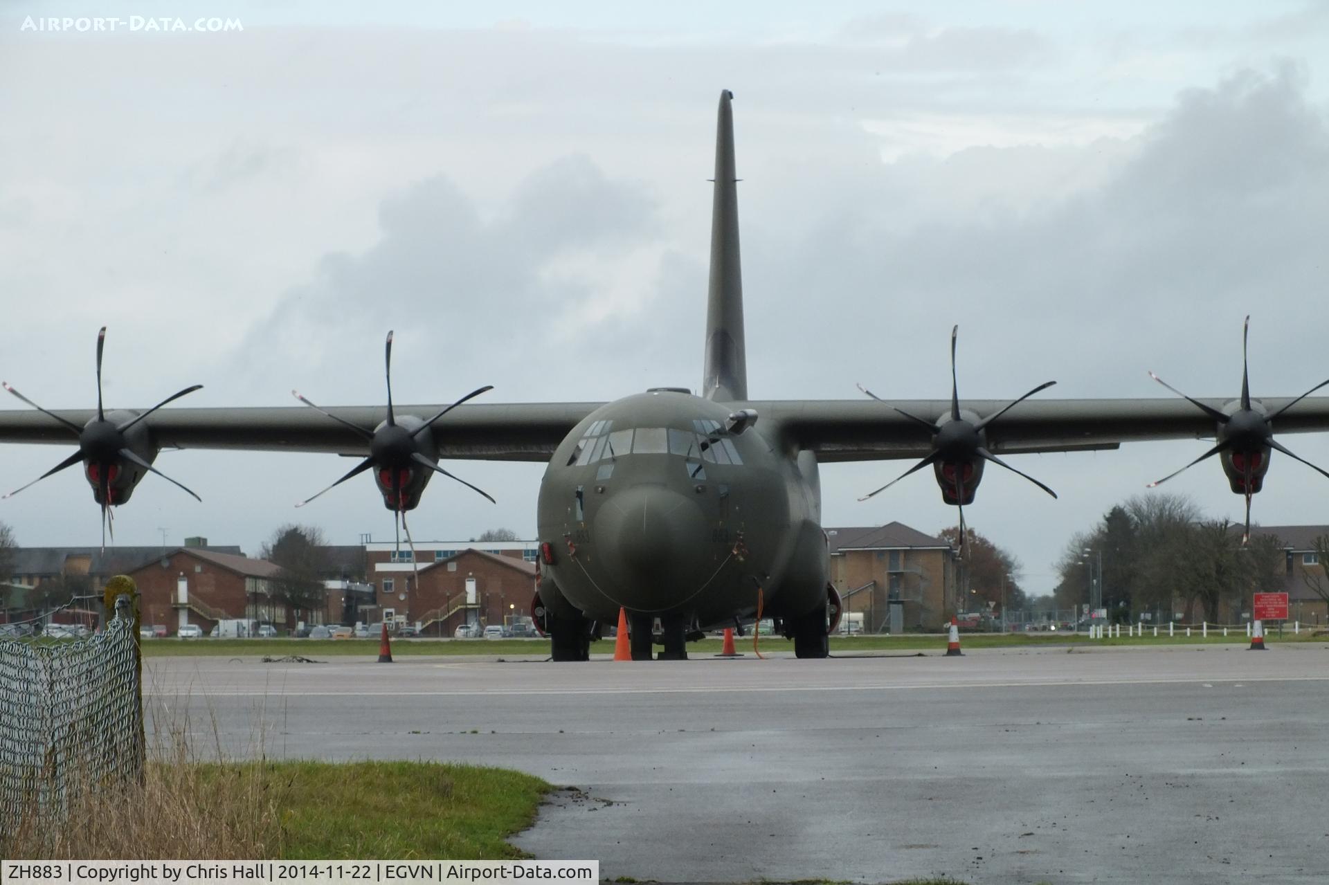 ZH883, 1999 Lockheed Martin C-130J Hercules C.5 C/N 382-5481, RAF 30 Squadron