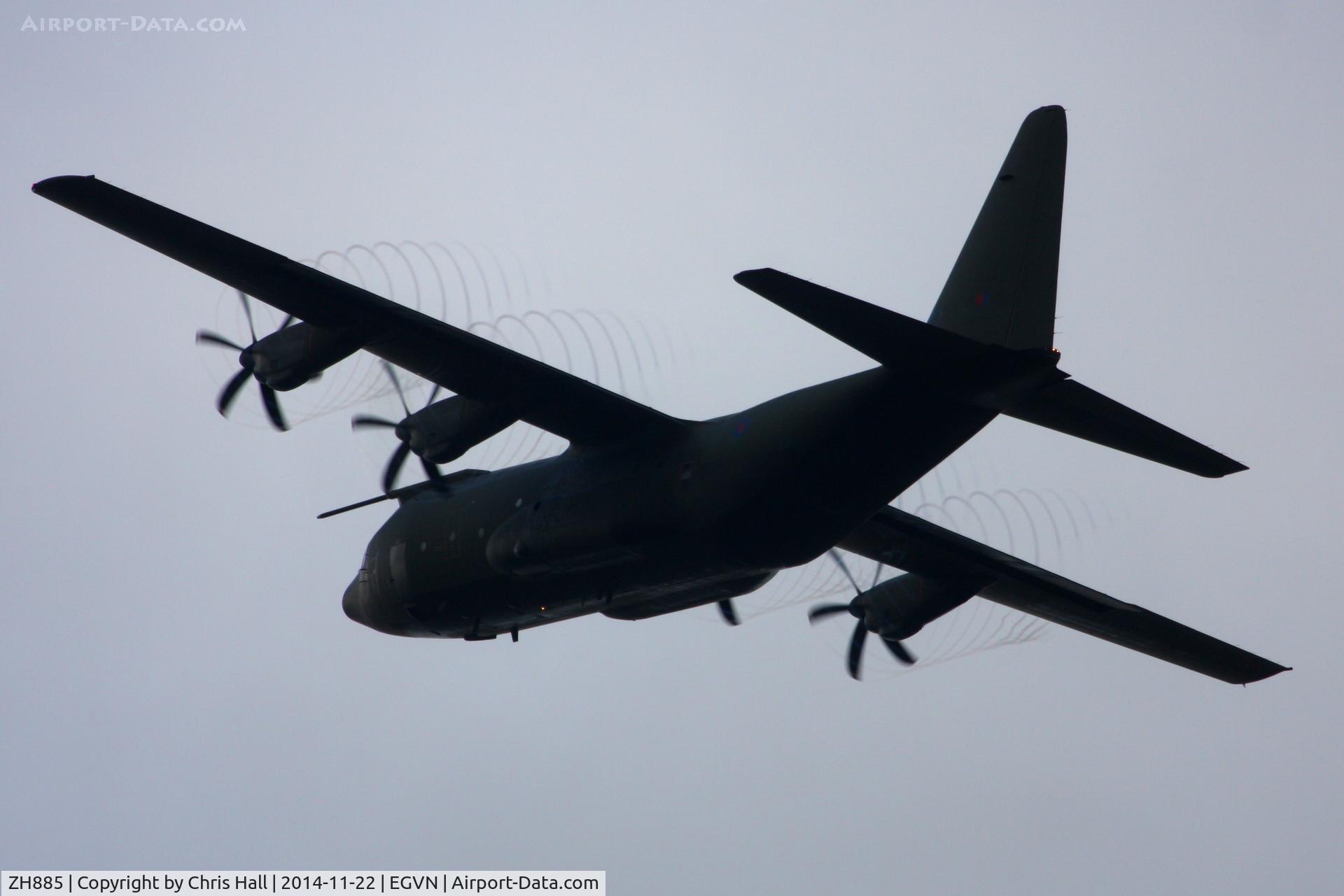 ZH885, 1999 Lockheed Martin C-130J Hercules C.5 C/N 382-5483, RAF 30 Squadron