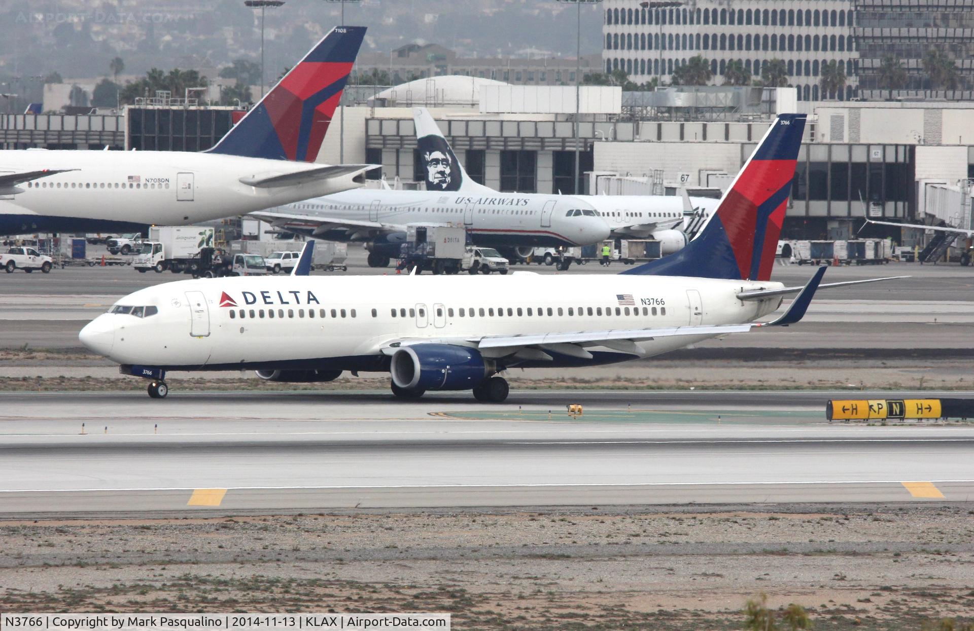 N3766, 2001 Boeing 737-832 C/N 30820, Boeing 737-800