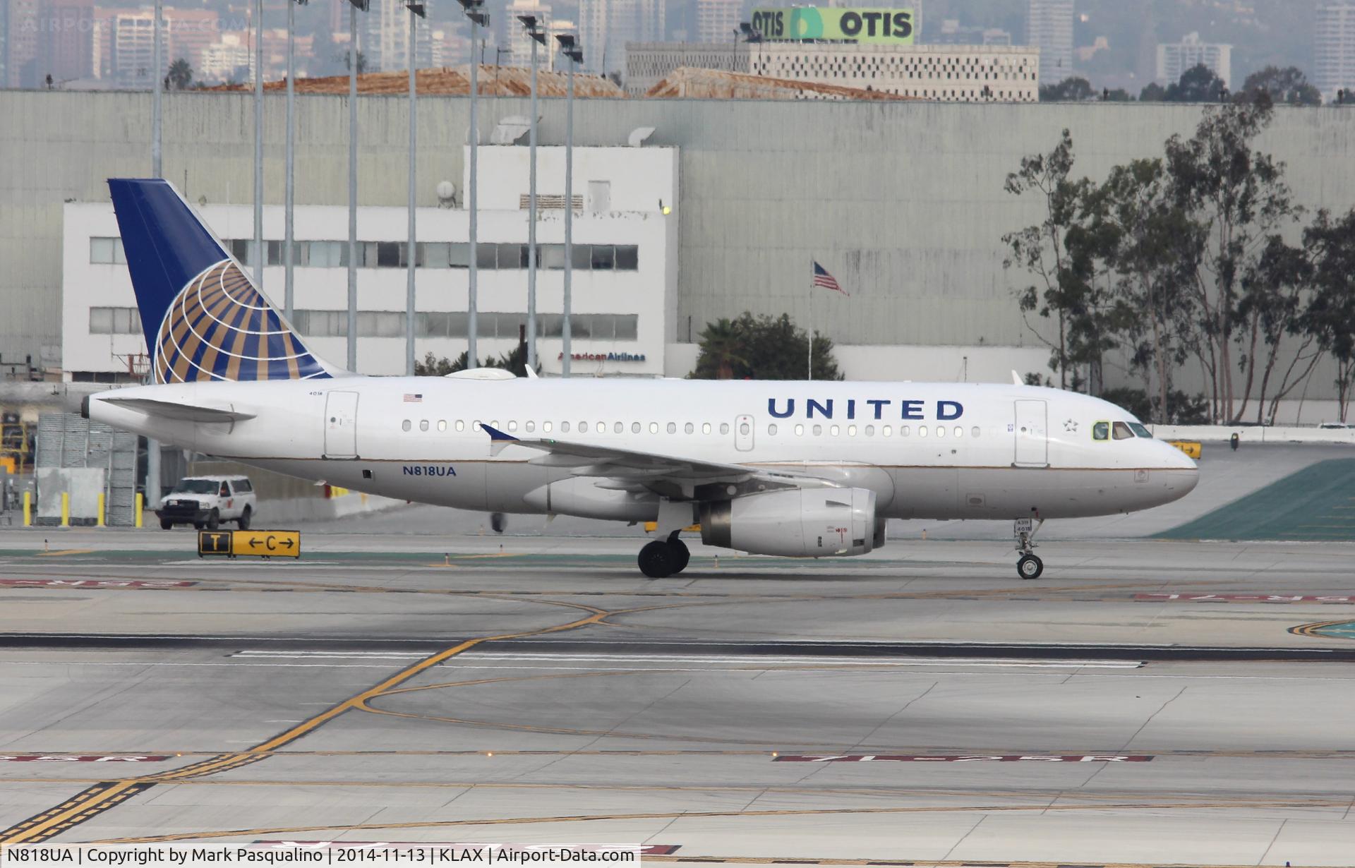 N818UA, 1998 Airbus A319-131 C/N 882, Airbus A319