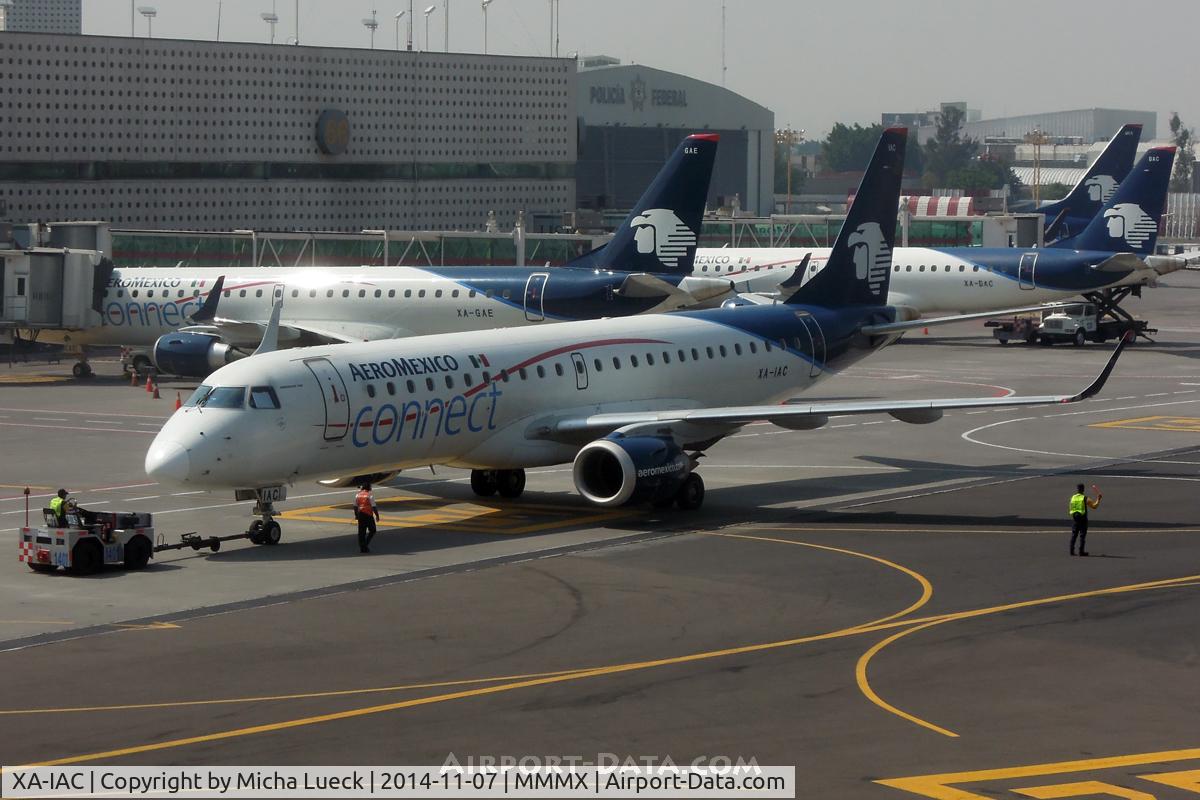 XA-IAC, 2008 Embraer 190LR (ERJ-190-100LR) C/N 19000238, At Mexico City