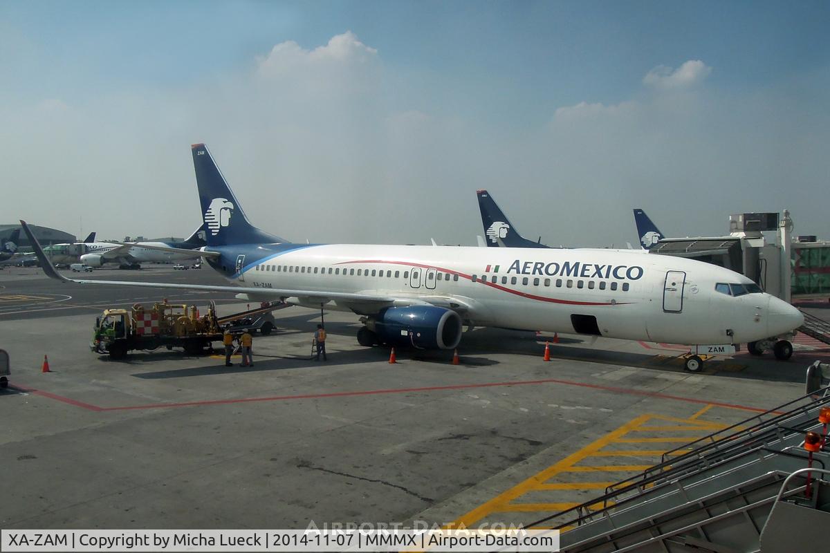 XA-ZAM, 2007 Boeing 737-852 C/N 35120, At Mexico City